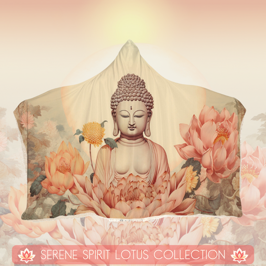Lotus Hooded Meditation Blanket