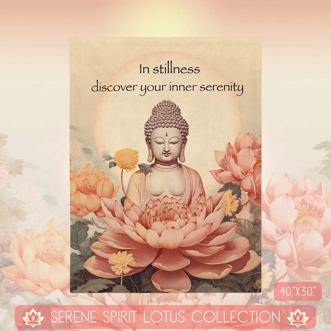 Lotus Meditation Blanket