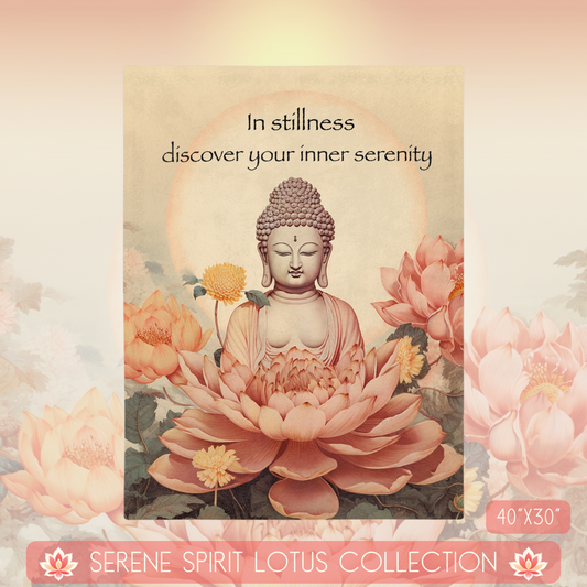 Lotus Meditation Blanket